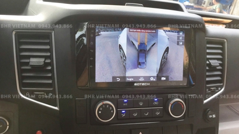 Màn hình DVD Android liền camera 360 Hyundai Solati 2017 - nay | Gotech GT360 Plus